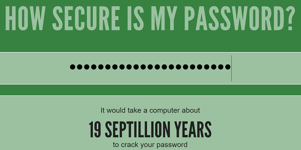 Creating a secure password for your email account makes it harder for hackers to get in, as it will take a long time using brute force methods to gain access.